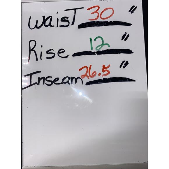 a.n.a High Rise Straight Leg Womens Jeans Dark Wash Button Fly Size 8 NWT - Picture 12 of 12